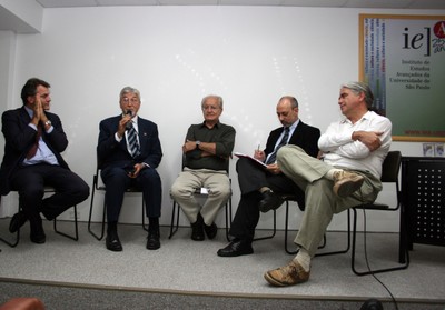 Ricardo Caldas, Guillermo Juan Creus, César Ades, Pedro Paulo Funari e Maurício Loureiro