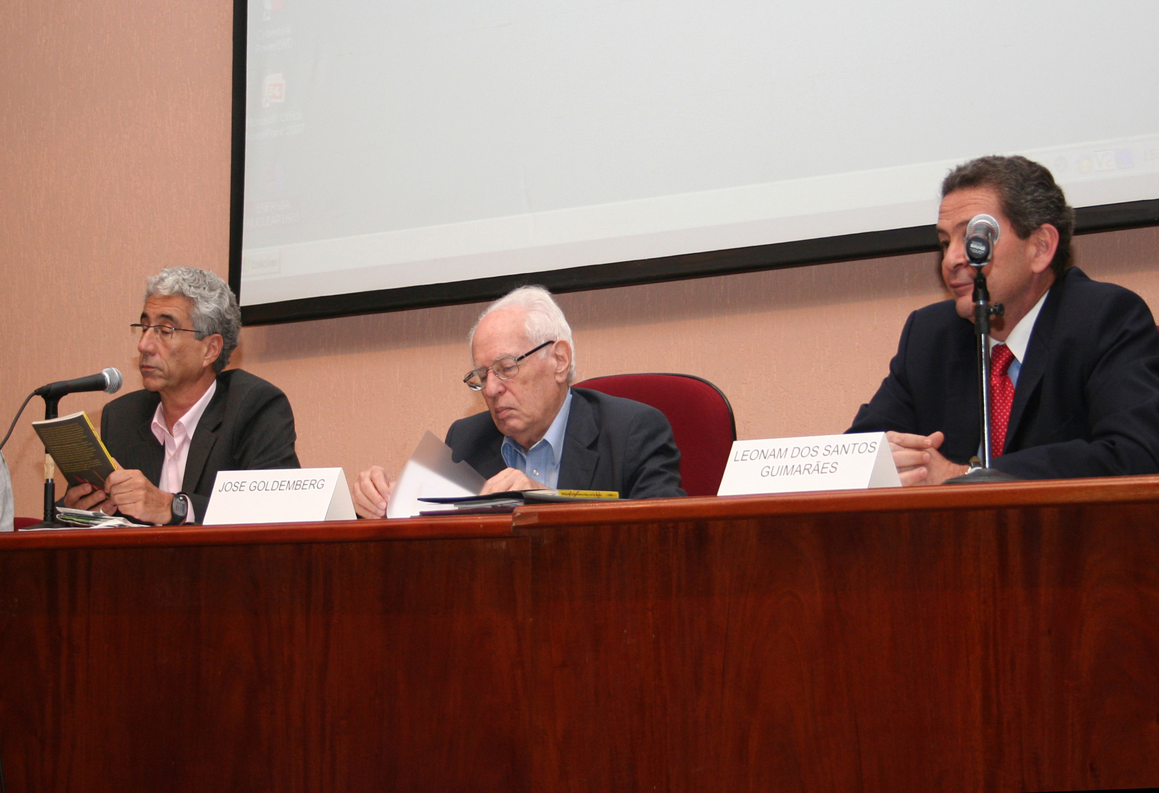 José Eli da Veiga, José Goldemberg e Leonan dos Santos Guimarães