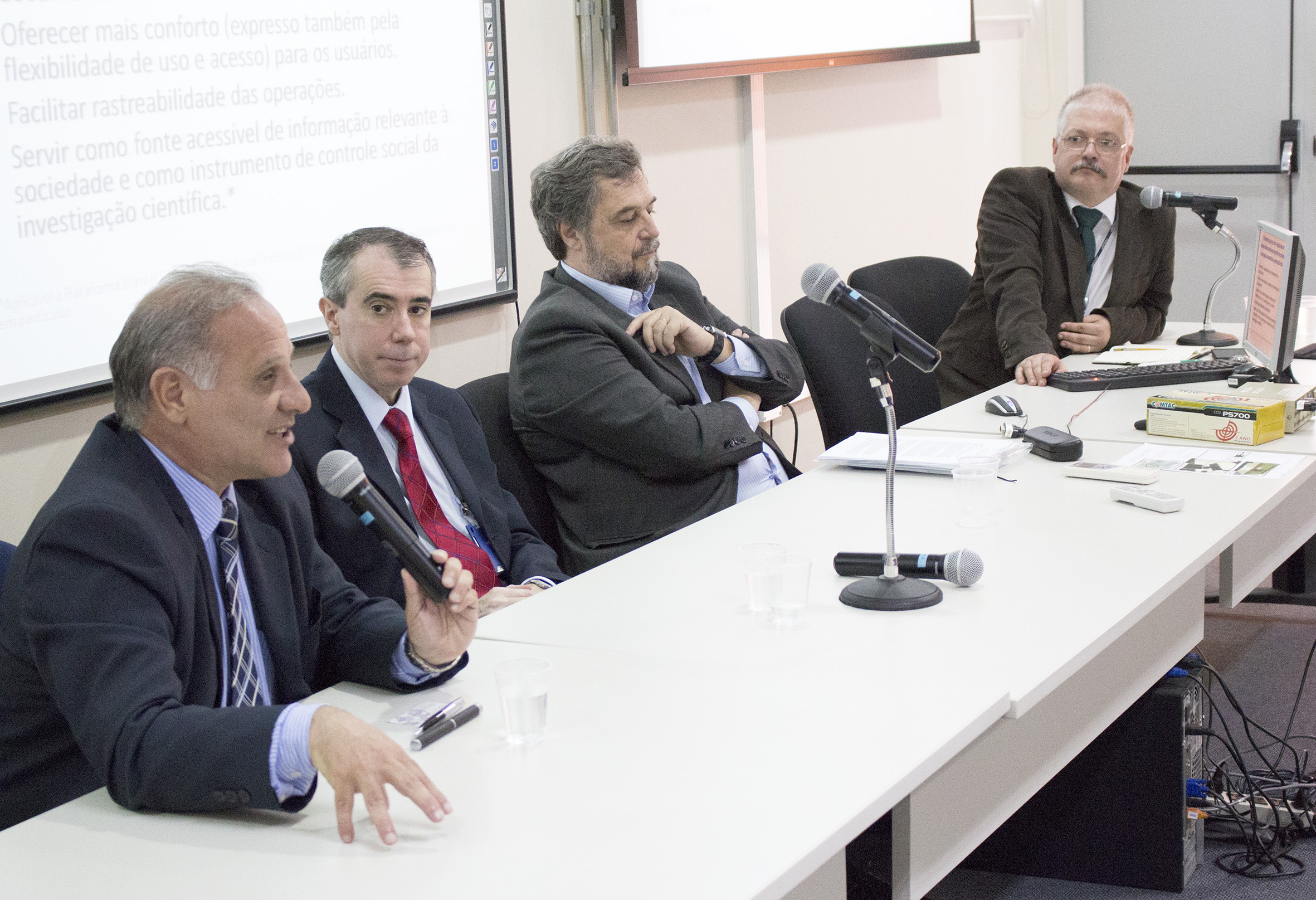 Sérgio Surugi de Siqueira, Marco Antonio Gutierrez, Luiz Natal Rossi e Dalton Luiz de Paula Ramos