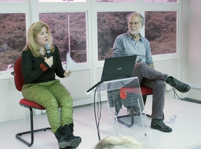 Tatiana Bazzichelli e Massimo Canevacci