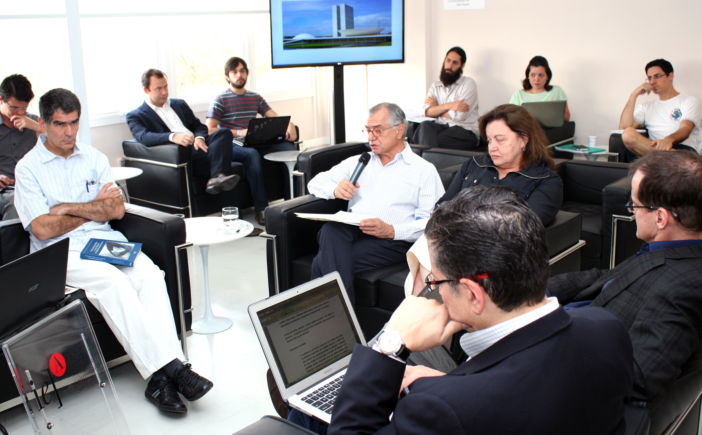 Fernando Limongi, José Álvaro Moisés, Rachel Meneguello, Marcus André Melo e Carlos Melo