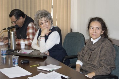 Salvador Sandoval, Graciela Mota Botello e Telma Regina de Paula Souza