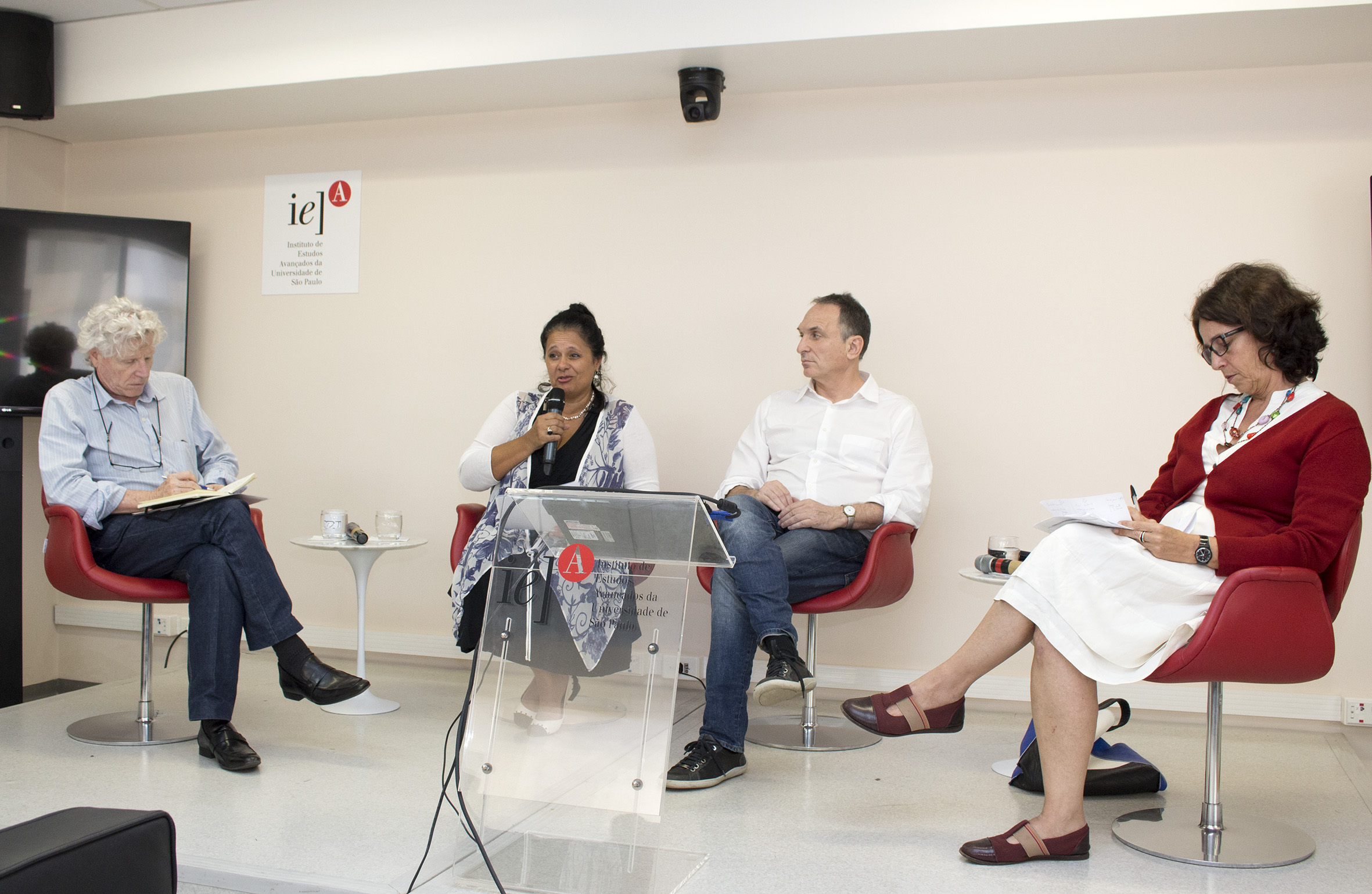 Pedro Jacobi, Sueli Angelo Furlam, Fabio Feldmann e Ana Lanna