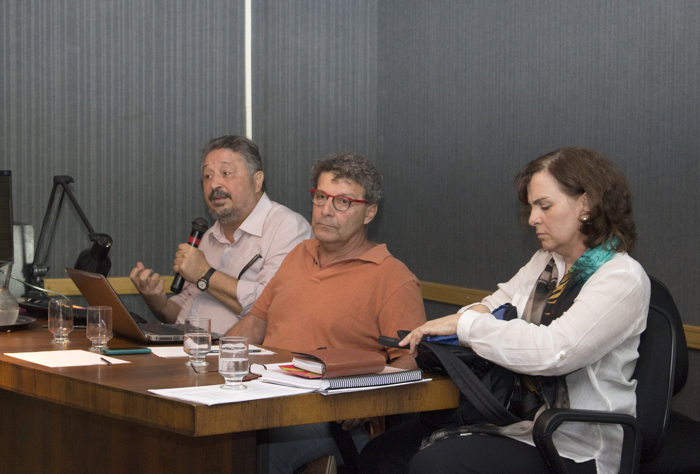 Ivan Carlos Maglio, Nabil Georges Bonduki e Cleide Rodrigues