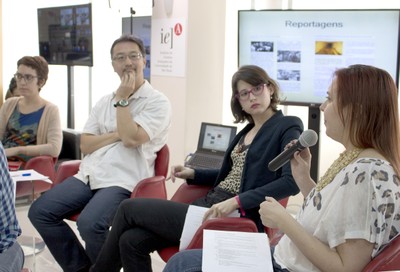 Paloma Vidal, Paulo Endo, Laura Mascaro e Ana Rusche