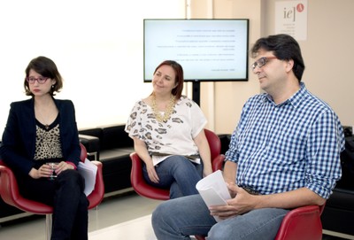 Laura Mascaro, Ana Rusche e Roberto Zular