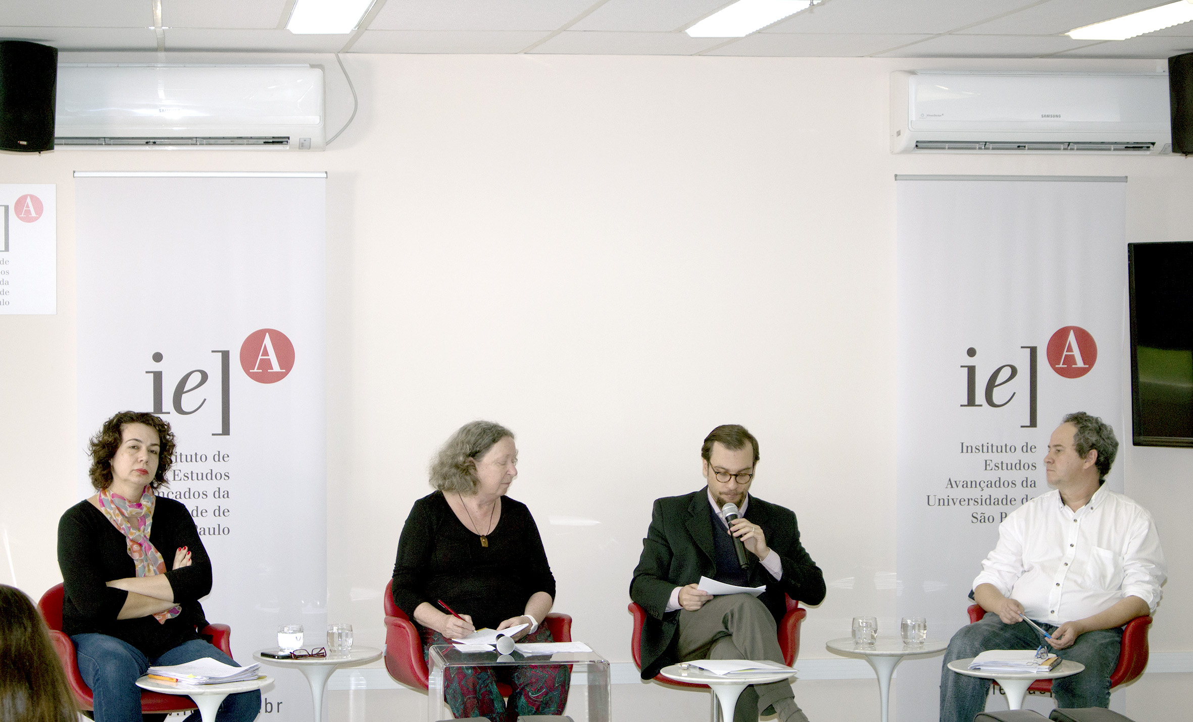 Deisy Ventura, Flavia Schilling, Eduardo Bittar e José Antonio Vasconcelos