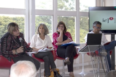 Heloísa Starling, Olgária Matos, Maria Inês Assumpção Fernandes e Raul Araújo