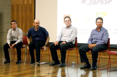 Roberto Speicys, Fabio Kon, Claudio Barbieri da Cunha e Miguel Bucalem