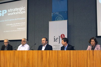 Marcos Buckeridge, Paulo Saldiva, Hamilton Varela, José Eduardo Krieger e Debora Rejane Fior Chadi