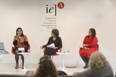 Pamela Esteves, Maria Cristina Vicentin e Carla Biancha Angelucci 