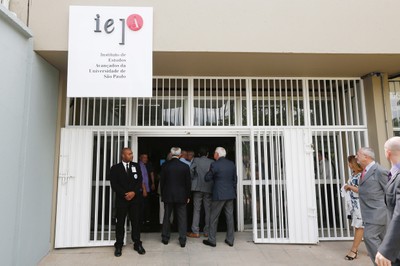 Fachada da nova sede do IEA