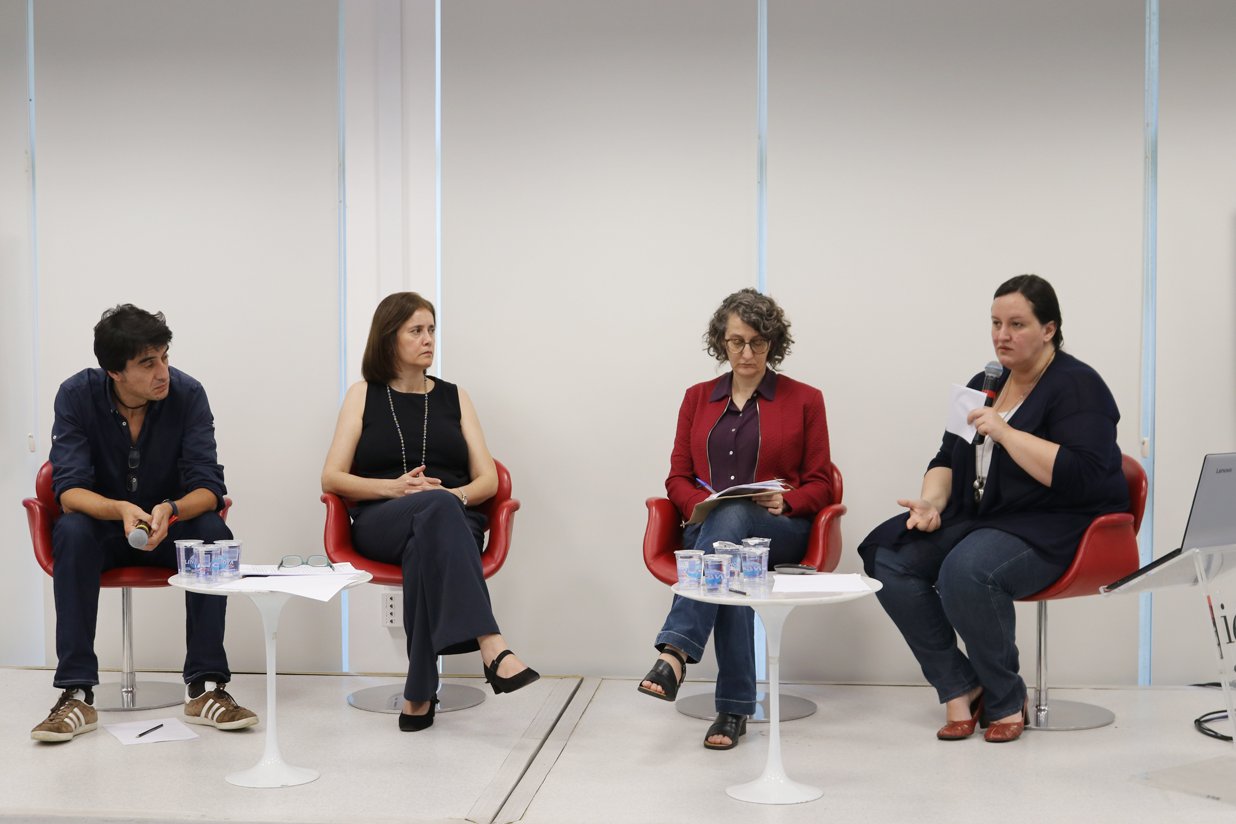 Jesús Manuel González Pérez, Rita de Cássia Ariza Cruz, Simone Scifoni e Mariana Aldrigui Carvalho