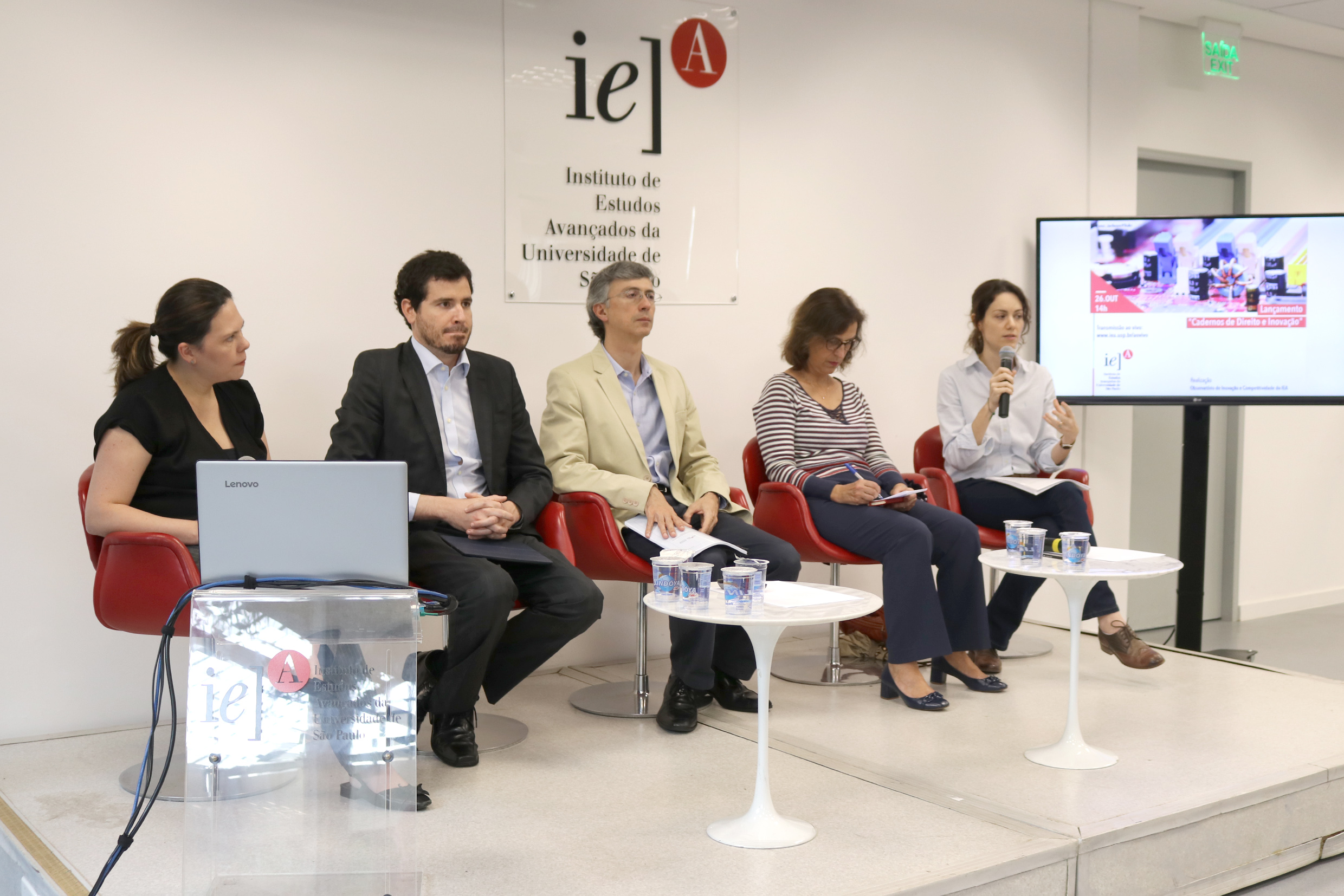 Maria Edelvacy Marinho, Fábio Augusto Daher Montes, Fernando Menezes de Almeida, Maria Paula Dallari Bucci e Carolina Mota Mourão