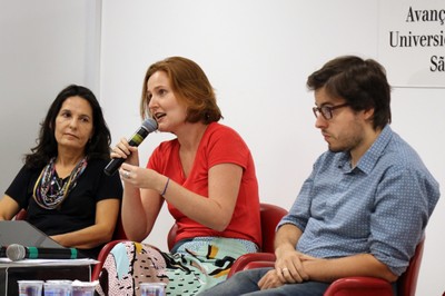 Carolina Burle de Niemayer, Juliana Gomes e Orlando Lima Pimentel