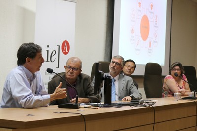 José Eduardo Krieger, Fabio Gandour, Paulo Mazzoncini de Azevedo Marques, Zhao Liang e Paula Gomez