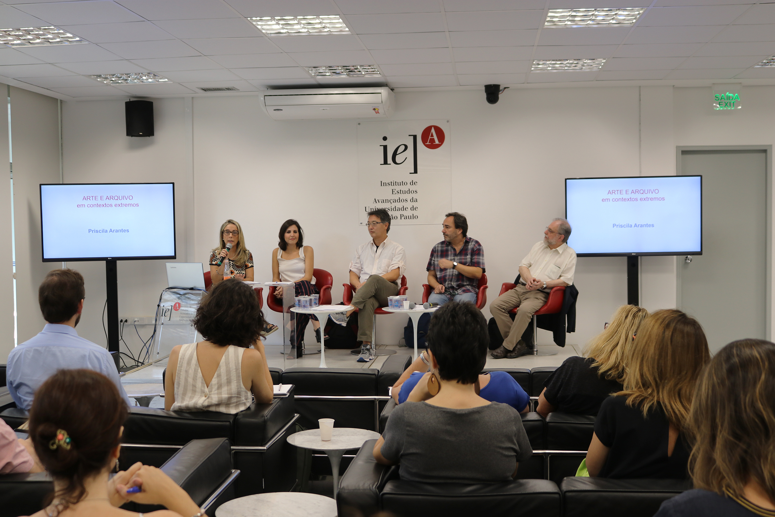 Priscila Arantes, Tânia Corghi Veríssimo, Paulo Endo, Paulo Henrique Fernandes Silveira e Fabio Landa