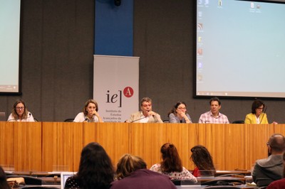 Silvana Pissano, Marta Arretche, Nabil Bonduk, Leda Paulani, Fernando Haddad e Maria Paula Dallari