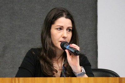 Gabriela Marques Di Giulio abre o evento