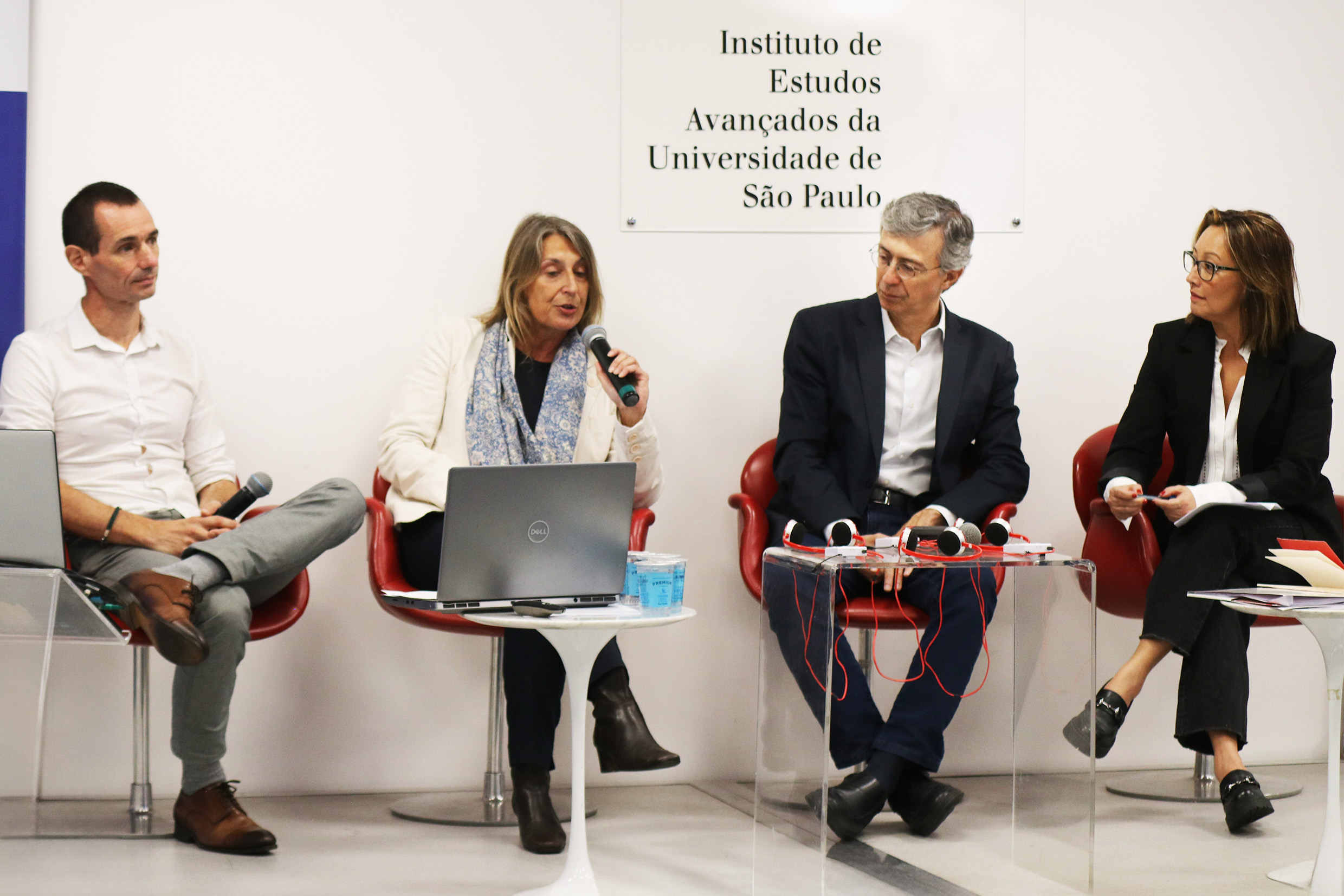 François-Michel Le Tourneau, Stefania Capone Laffitte, Fernando Menezes de Almeida e Marisa Midori Deaecto