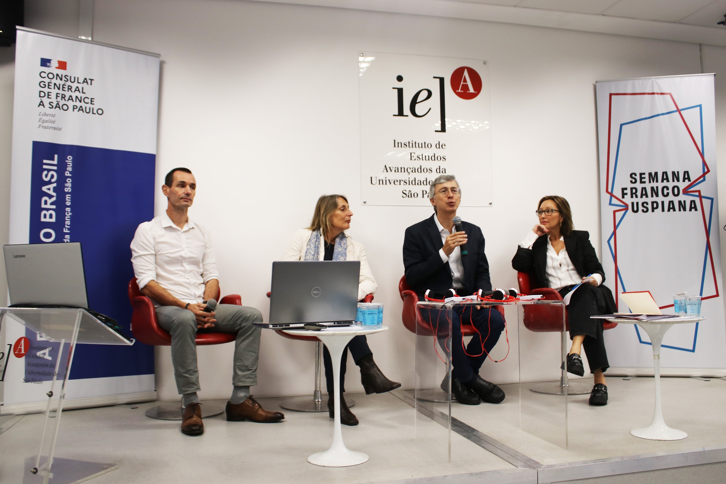 François-Michel Le Tourneau, Stefania Capone Laffitte, Fernando Menezes de Almeida e Marisa Midori Deaecto