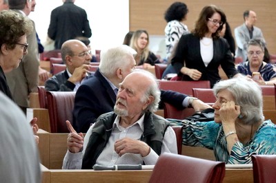 Bernardete Gatti, Umberto Cordani e Lizbeth Cordani