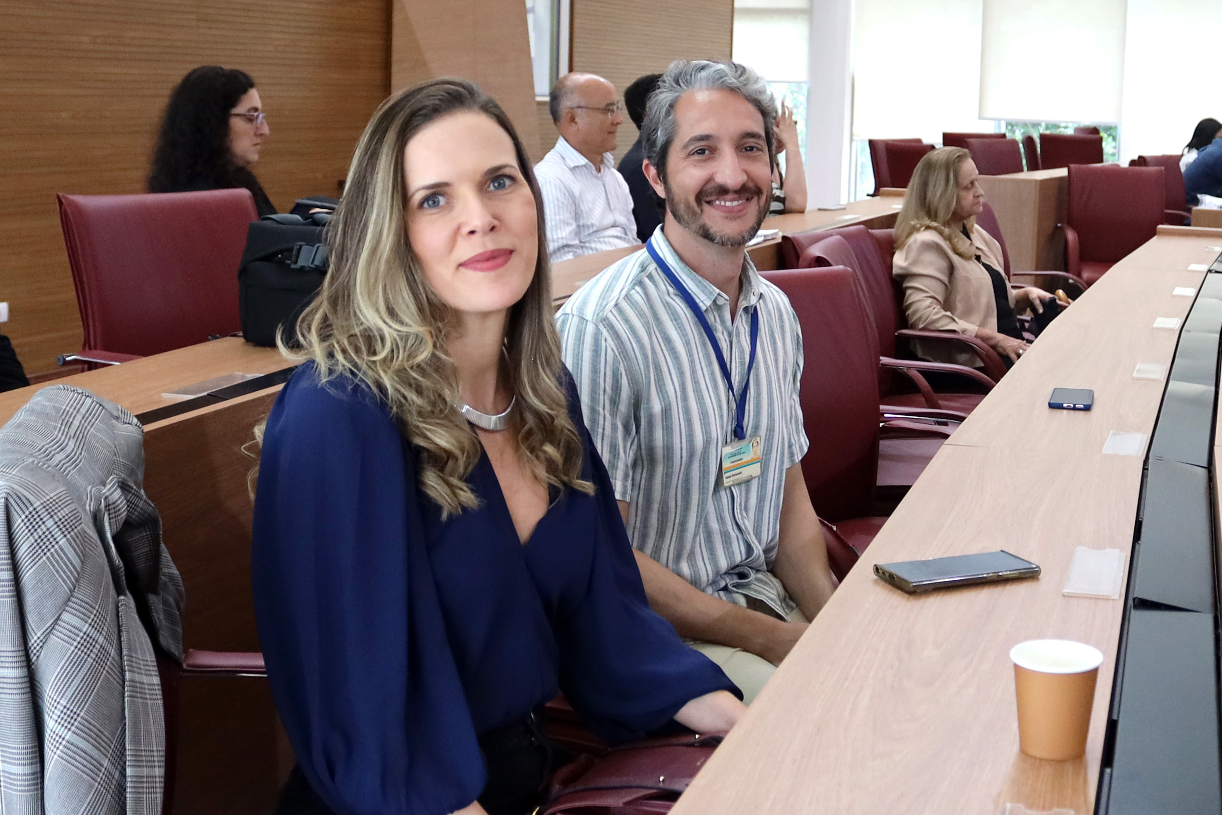 Fernanda Rezende e Rafael Borsanelli