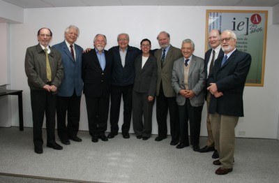 Hernan Chaimovich, João Steiner, Jacques Marcovitch, César Ades, Marilda Gifalli, Umberto Cordani, Alfredo Bosi, Gerhard Malnic e Carlos Guilherme Mota