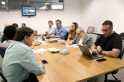 José Eduardo Krieger, Luís Reynaldo Ferracciú Alleoni, David Sperling, Elisabete Moreira Assaf, Sergio Adorno e Paulo Almeida