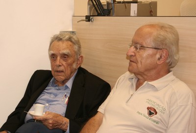 Paulo Nogueira Neto e César Ades