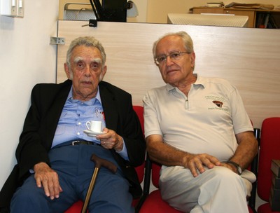 Paulo Nogueira Neto e César Ades