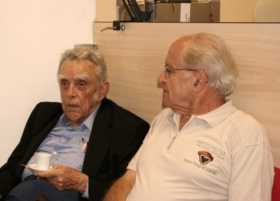 Paulo Nogueira Neto e César Ades