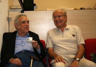 Paulo Nogueira Neto e César Ades