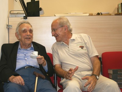 Paulo Nogueira Neto e César Ades