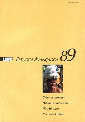 Capa da revista 'Estudos Avançados' 89