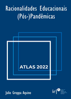 Capa do livro - Racionalidades Educacionais (Pós-)Pandêmicas