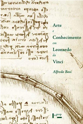 Capa Livro  Alfredo Bosi - Arte e Conhecimento em Leonardo da Vinci