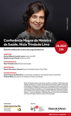 Conferência Magna da Ministra da Saúde, Nísia Trindade Lima