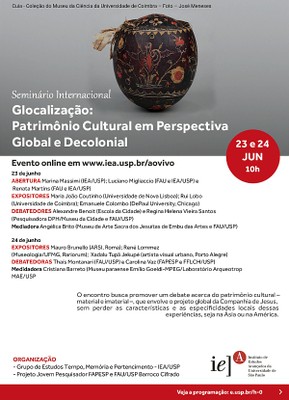 Seminário Internacional Glocalização: Patrimônio Cultural em Perspectiva Global e Decolonial