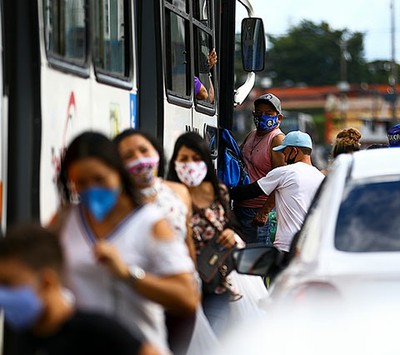 Transporte público na pandemia