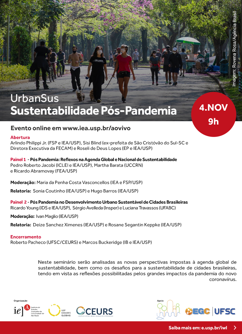 UrbanSus: Sustentabilidade Pós-Pandemia