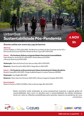UrbanSus: Sustentabilidade Pós-Pandemia