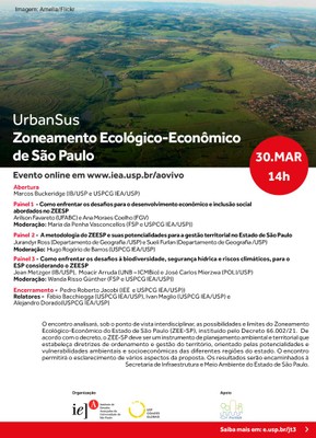 UrbanSus - Zoneamento Ecológico-Econômico de São Paulo