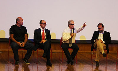 Workshop Cidades Inteligentes - Painel 1 - Alexandre Calil, Roberto Marcondes Cesar Jr., Marcos Buckeridge, Daniel Annenberg e Eduardo Haddad