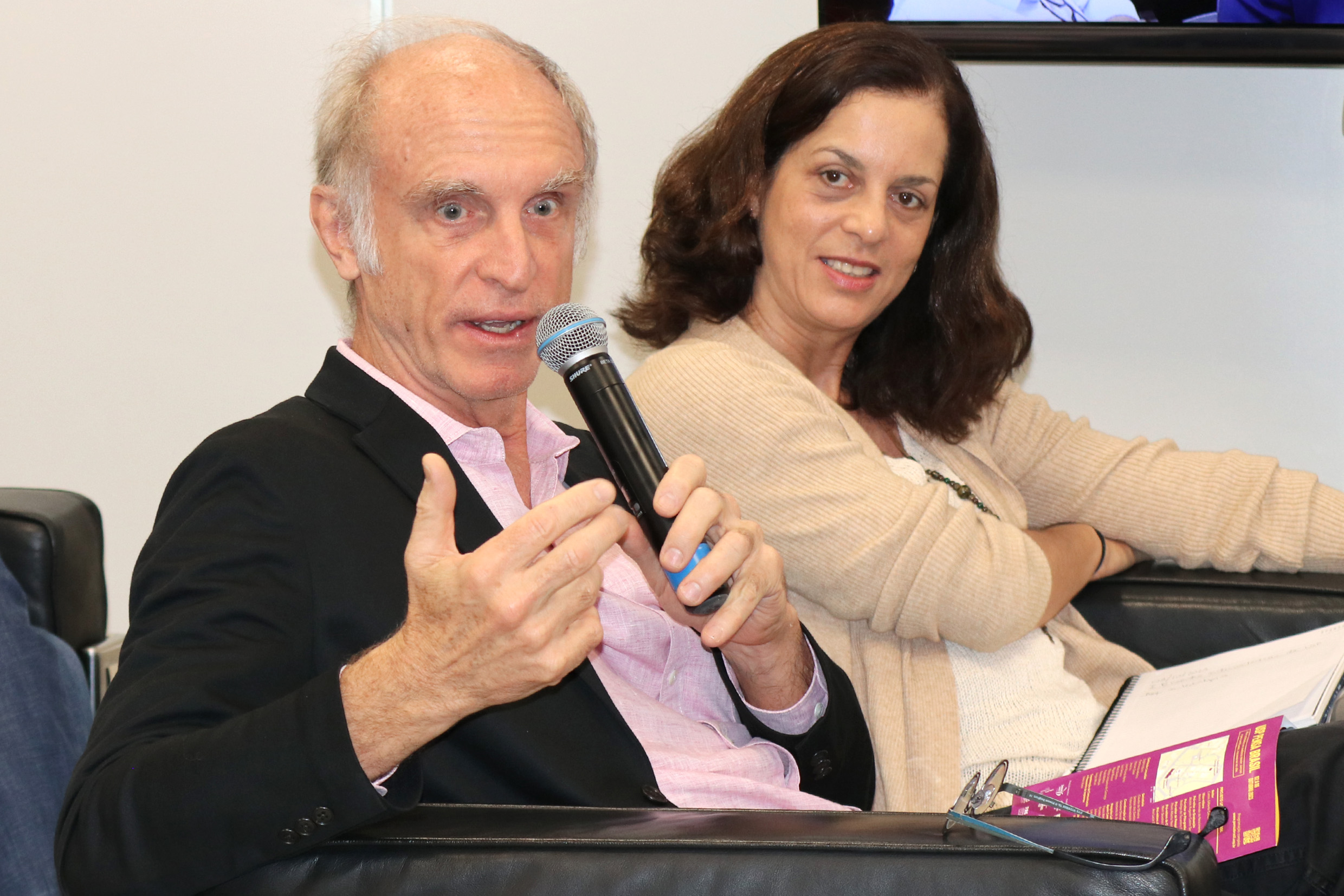 Martin Grossmann e Liliana Sousa e Silva
