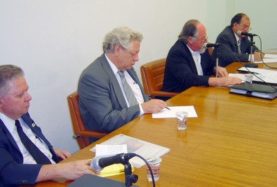 Lauro Morhy, João Steiner, Jacques Marcovitch e Marcos Macari