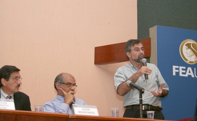 Carlos Roberto Azzoni, José Marengo e Paulo Artaxo