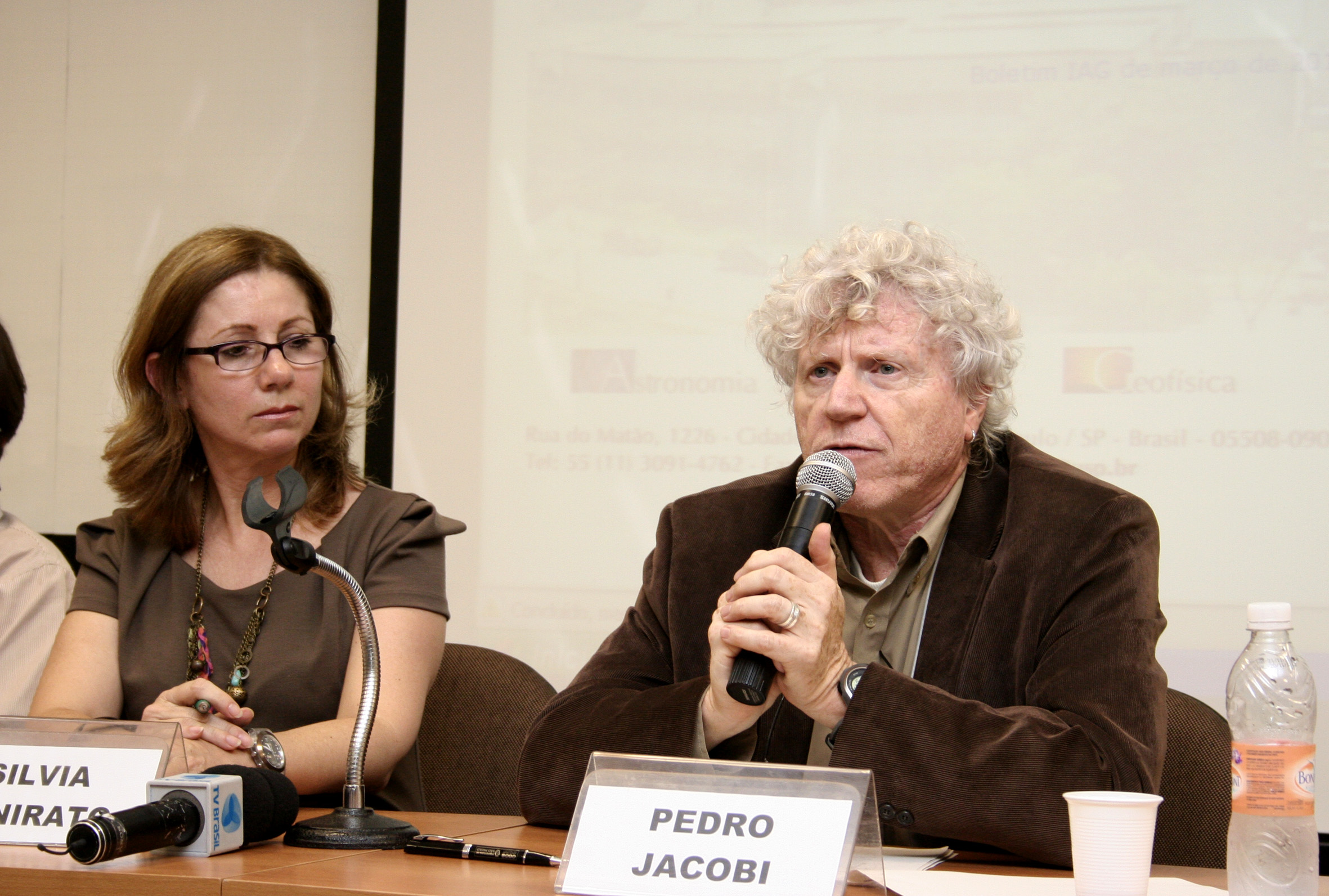 Silvia Zanirato e Pedro Jacobi