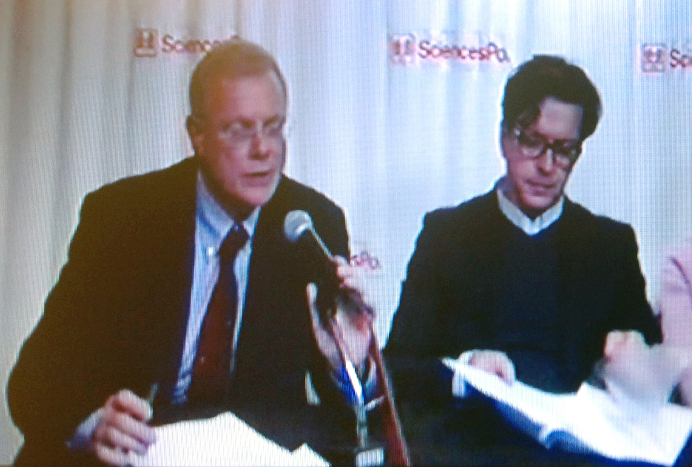 Gilles Duhamel e Henri Bergeron, via video-conferência