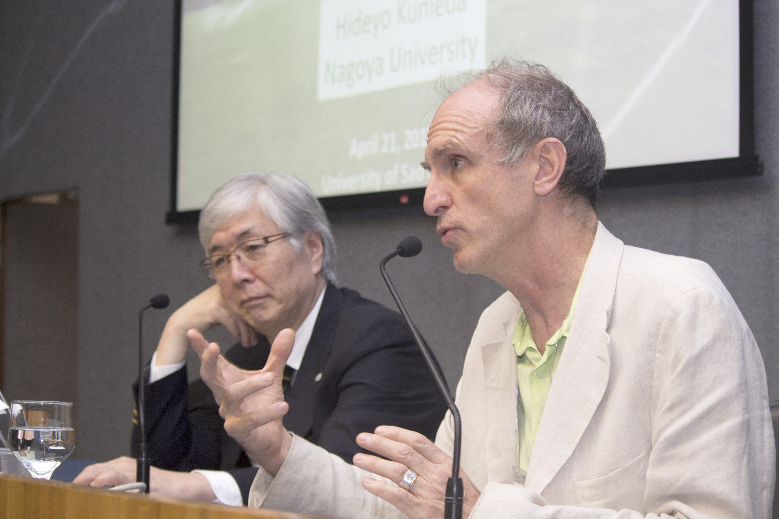 Martin Grossmann faz a abertura da Conferência de Hideyo Kunieda - 21 de abril de 2015